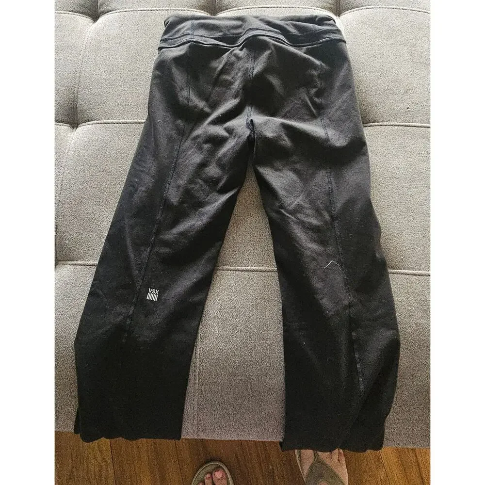 Victoria’s Secret VSX Sport Black Yoga Pants Women’s XS Flare Activewear - Picture 4 of 5